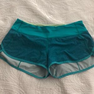 Lululemon run shorts